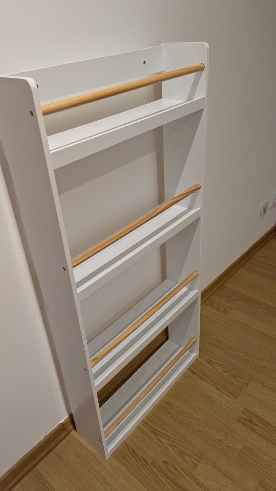 Estante livros branca