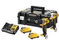 Dewalt zakrętarka udarowa + wiertarko-wkretarka DCK2110L2 (makita)