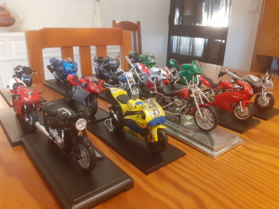 Motas motos miniatura 1:18