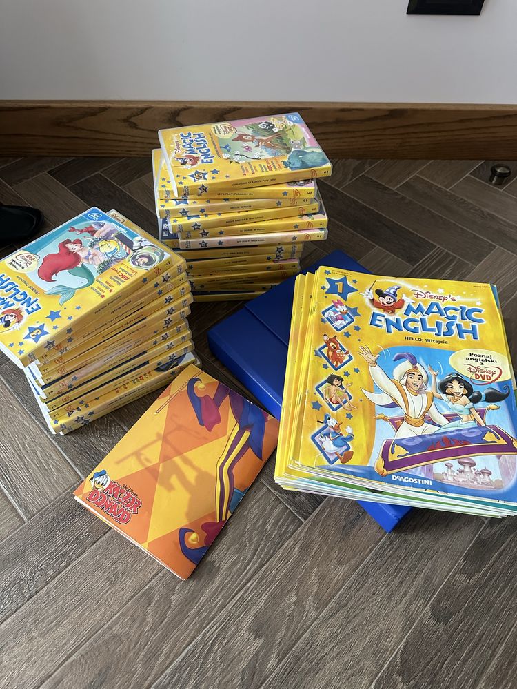 English magic disney deagostini 1-26