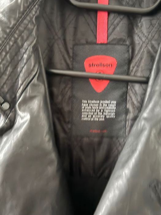 Strellson – płaszcz midi / trencz w stylu militarnym, rozm. M