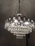 Candeeiro / Candelabro de Cristal
