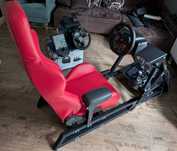 Playseat stelaż kierownica Logitech G29 podłokietnik ręczny kubełek