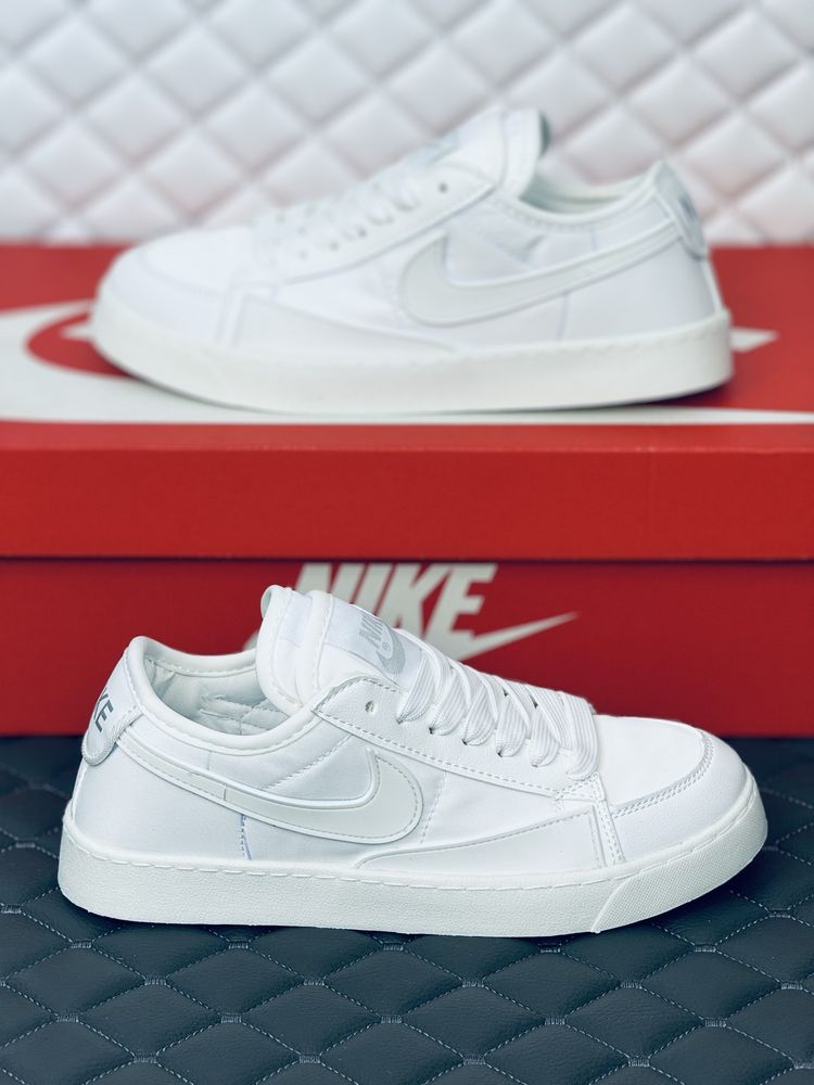 Кроссовки женские Nike Court Royal all white textille кросовки Найк бе