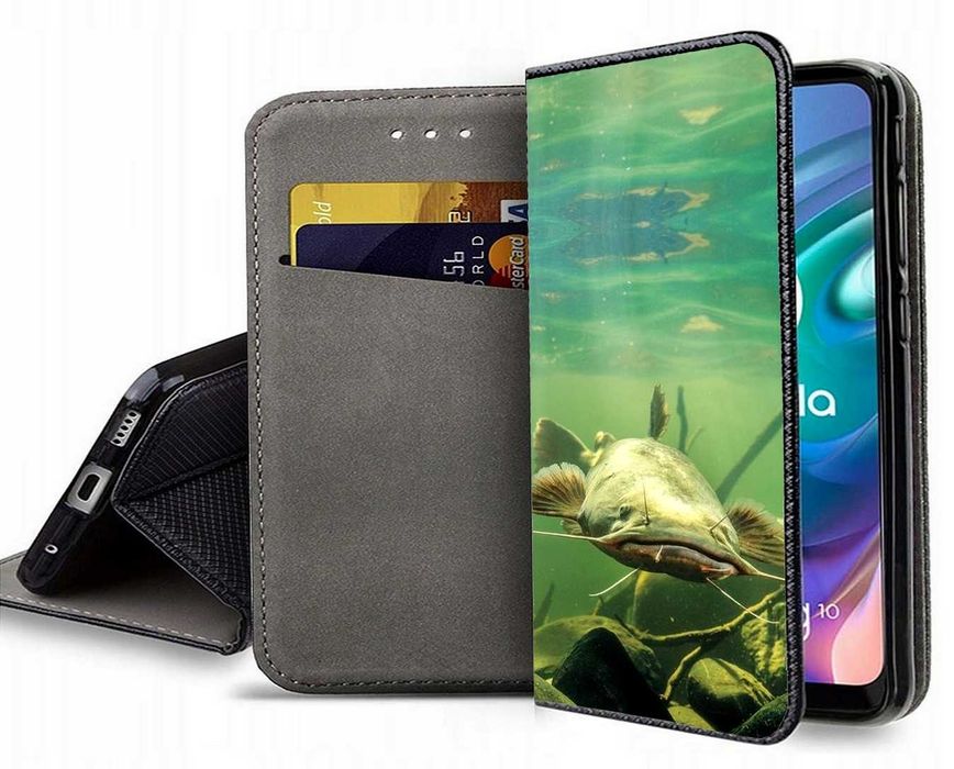 Etui zamykane wędkarskie iPhone Samsung Huawei Xiaomi Motorola