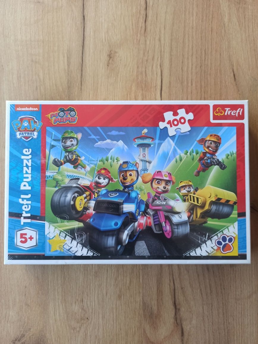 Puzzle Trefl Psi Patrol Paw Patrol 100 nowe 5+