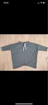 Szara bluza oversize