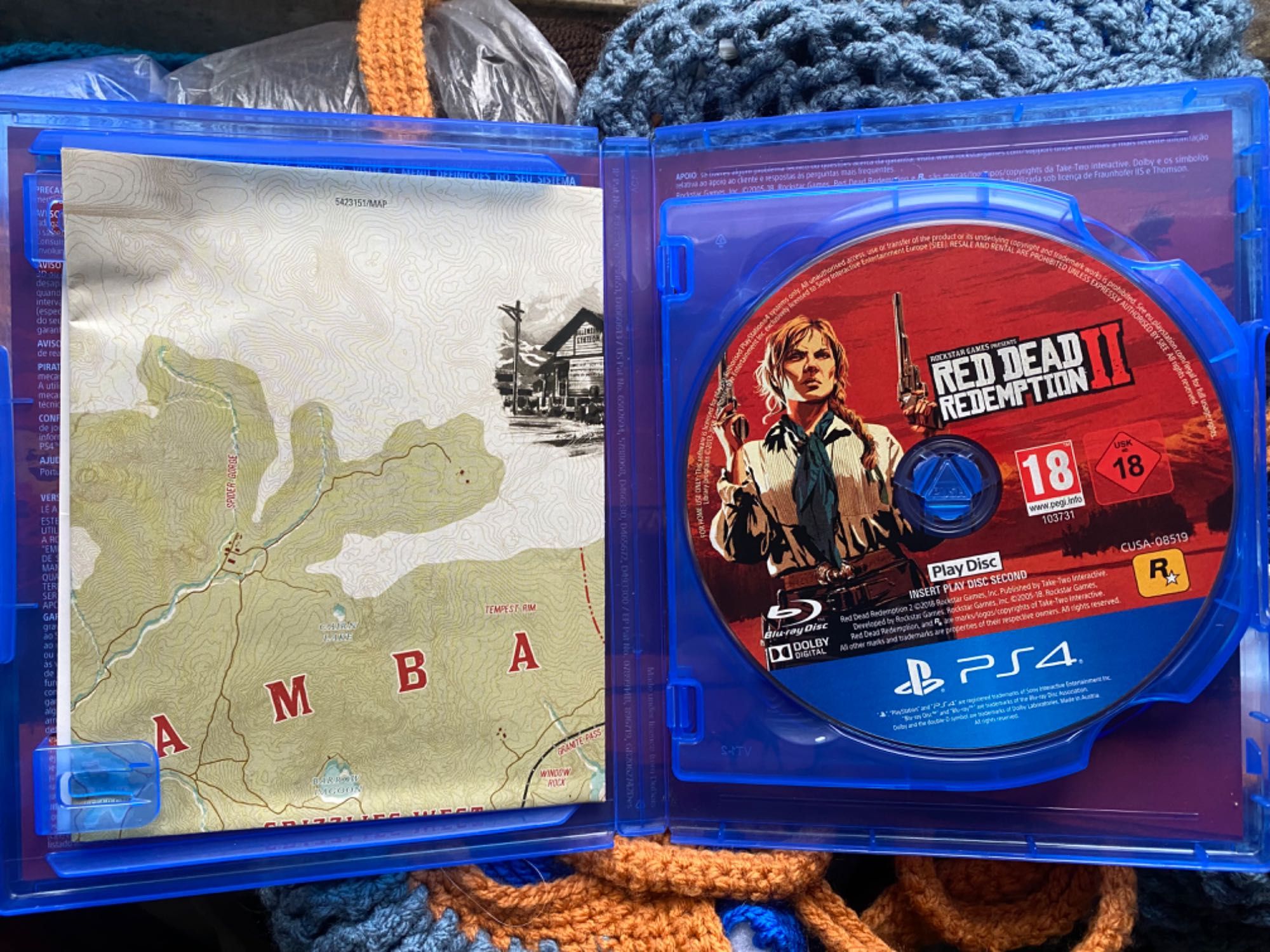 Red dead redemption 2 ps4(Só Mapa)