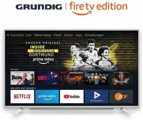 Телевізор 32 дюйма Grundig 32 GFW 6060 (Smart TV / HD / 60 Гц)