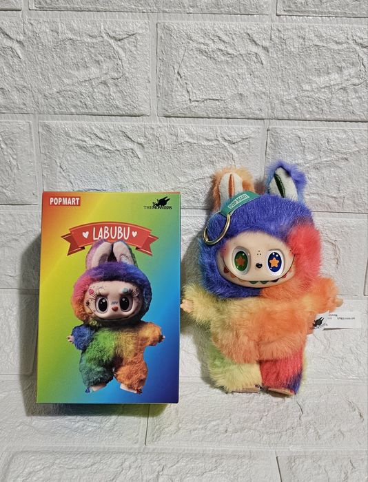 Лабубу , Labubu, 6 сезон, мягкая игрушка, брелок