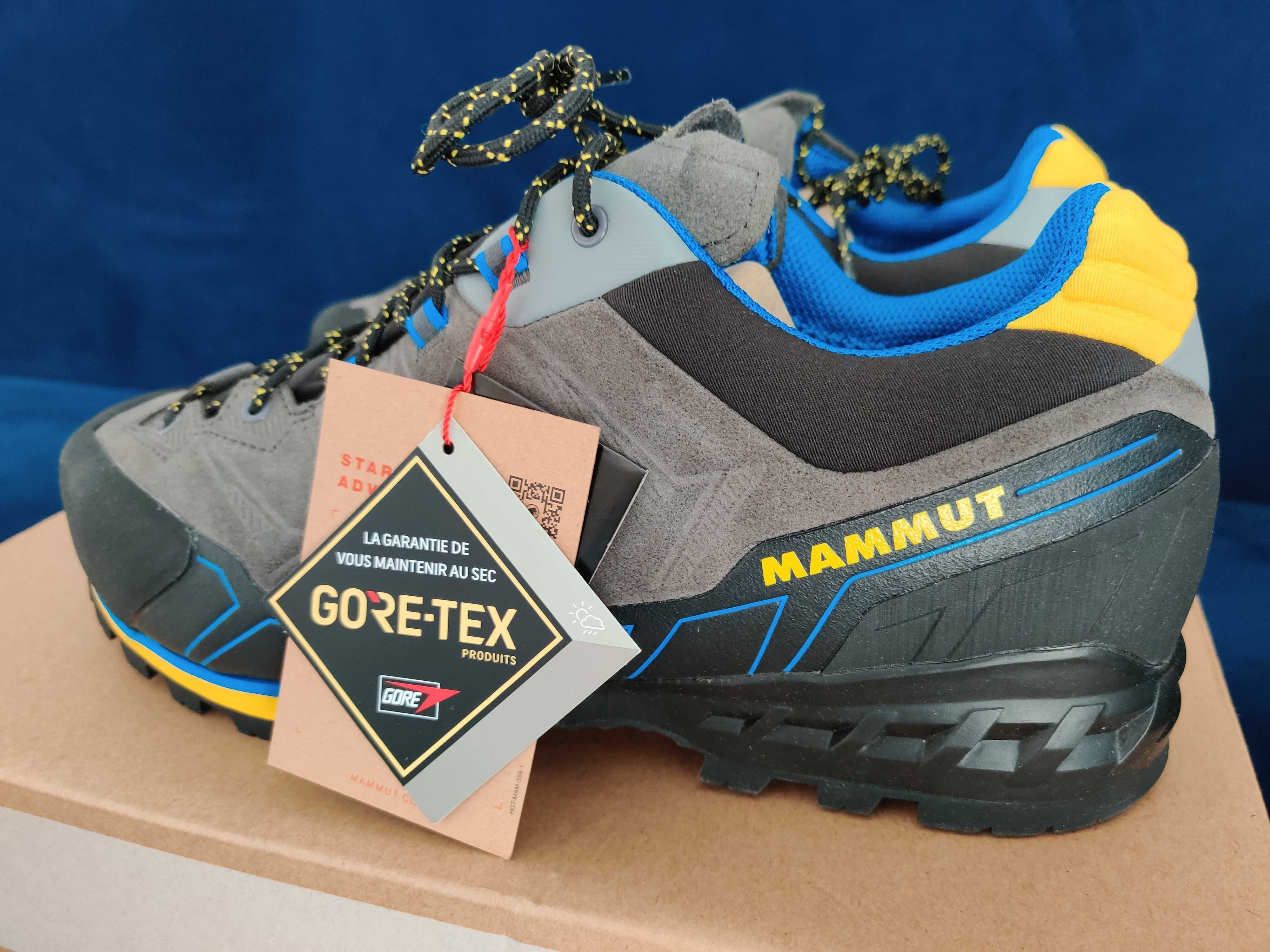 Mammut 40 2/3 25,5cm Kento Low GTX Nowe Oryginalne Gore-tex Najtaniej