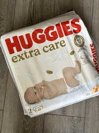 Підгузки HUGGIES extra care 2