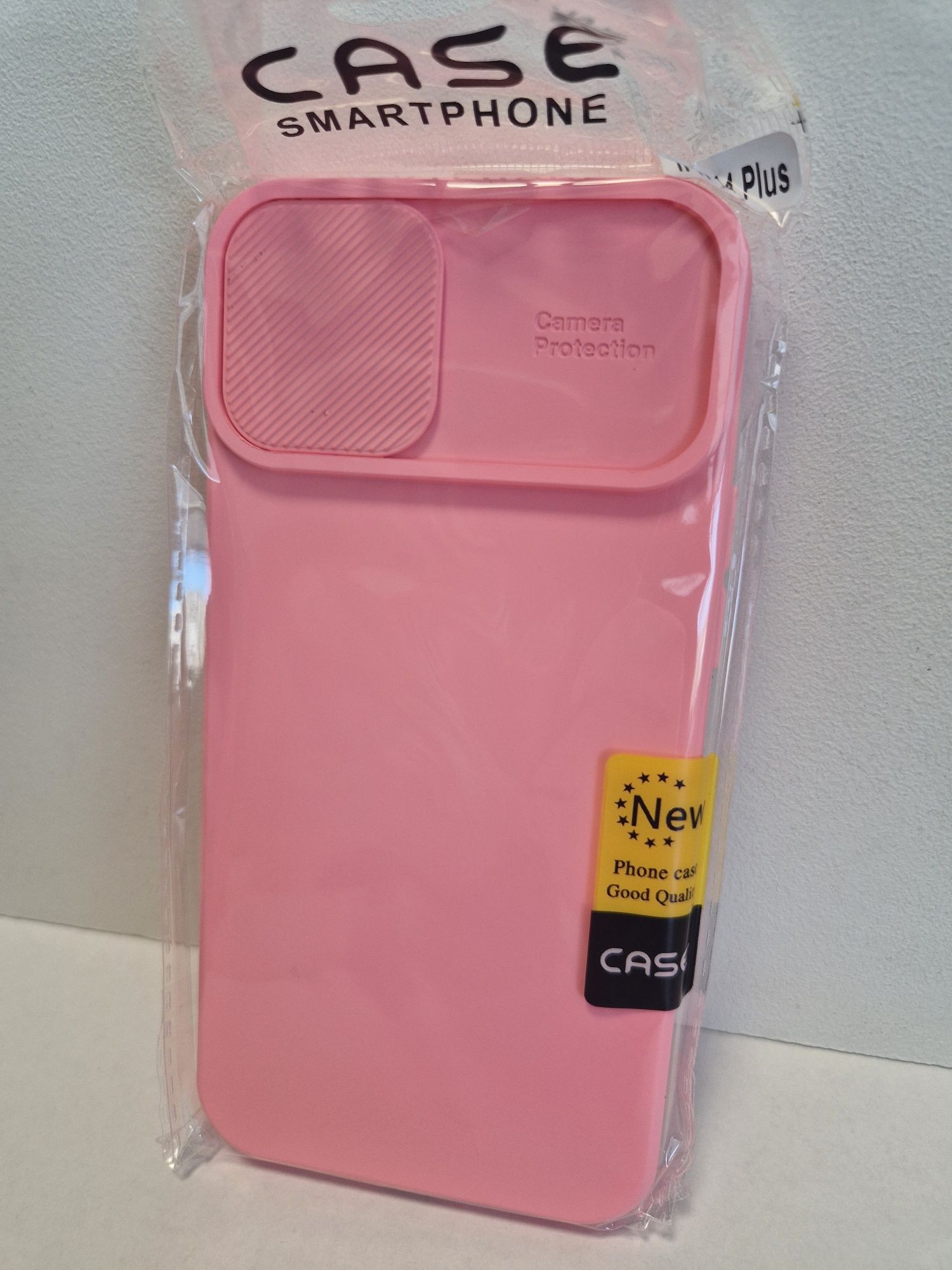 Camshield Soft do Iphone 14 Plus Jasnoróżowy