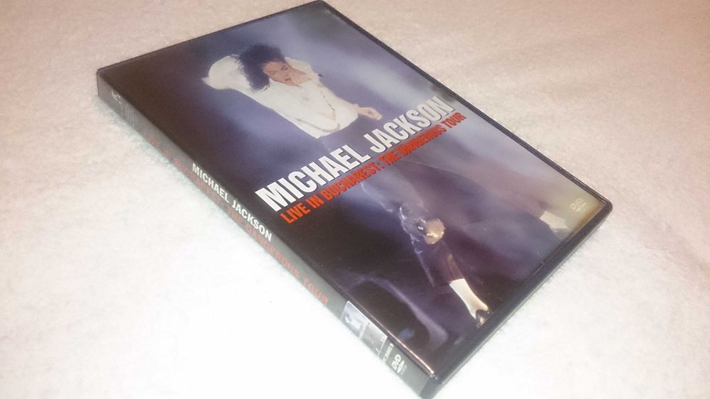 michael jackson (live in bucharest - the dangerous tour) dvd