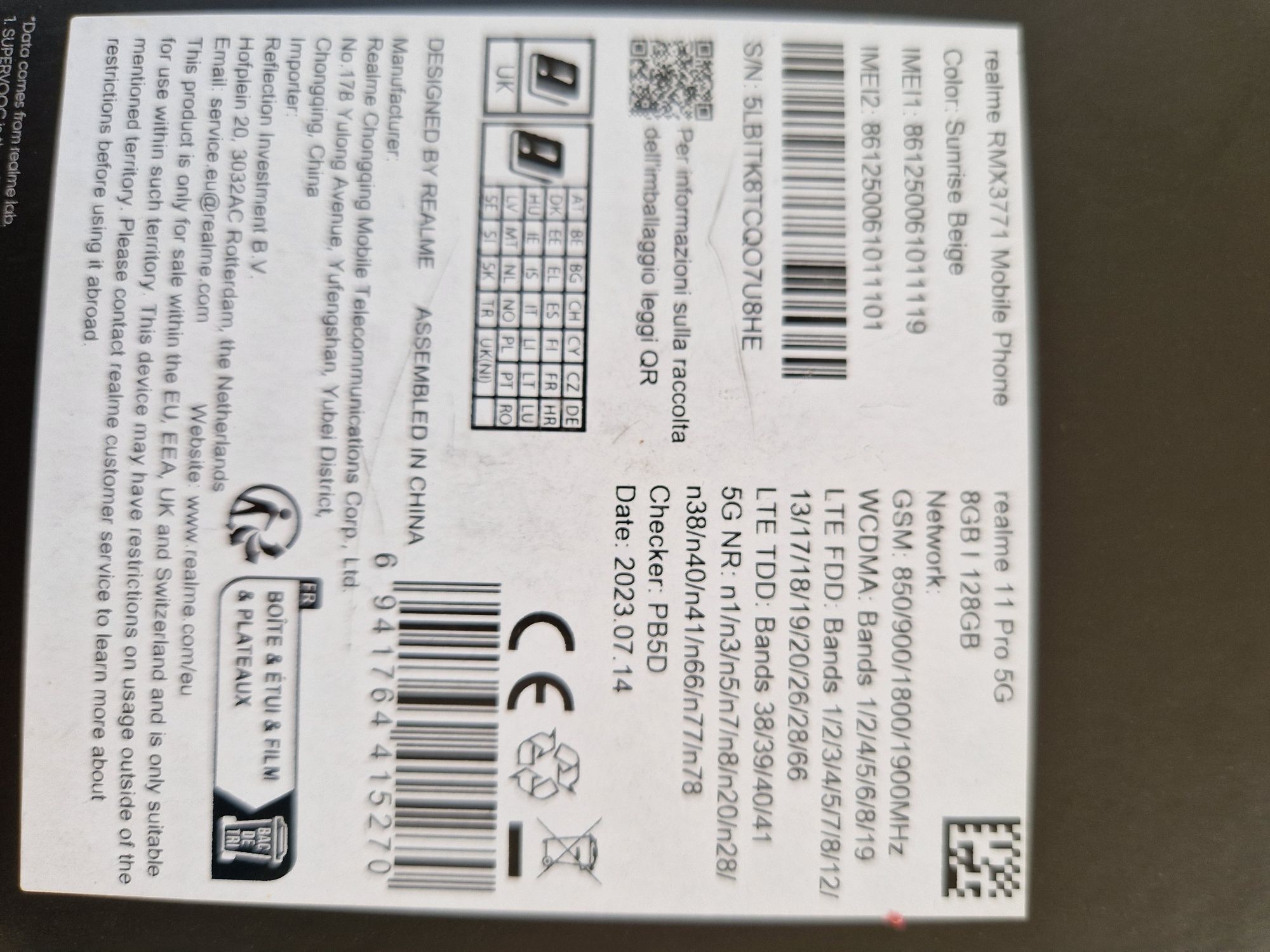 Sprzedam smartfon Realme 11 Pro 5G