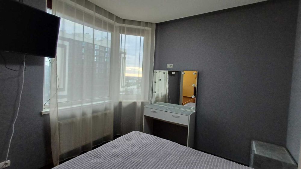 Двокімнатна квартира близько до центру міста та залізничного вокзалу.