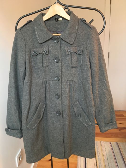 Casaco Inverno Cinzento