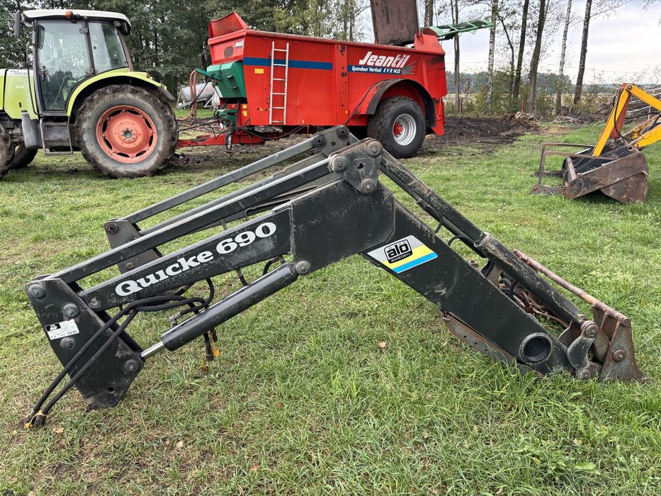 Ładowacz czołowy 3-sekcyjny tur Quicke 690 ALO