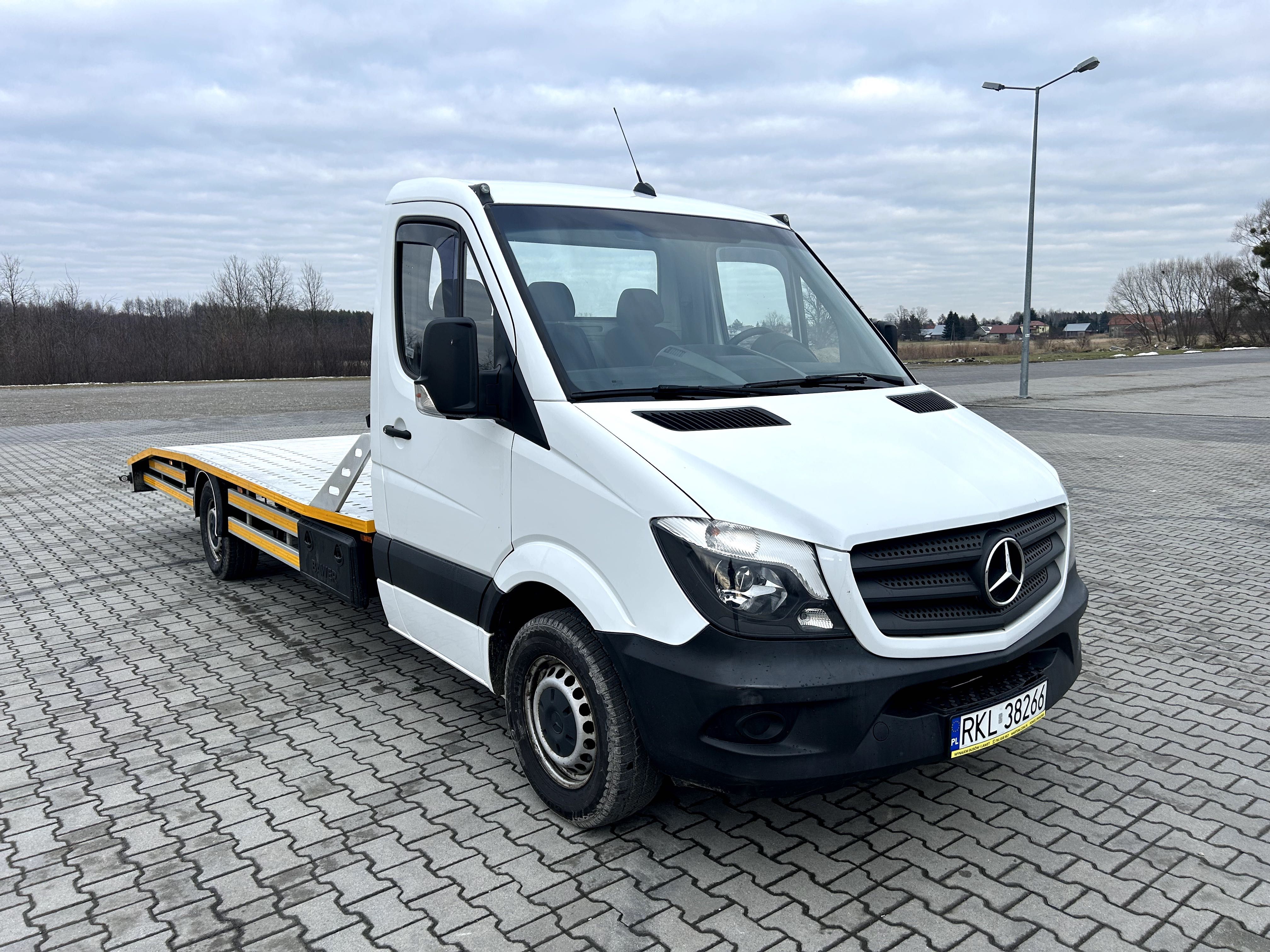 WYNAJEM Wypożyczenie AUTOLAWETY Lawety Mercedes Sprinter 906 2.2 CDI