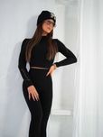 Komplet Minimal czarny La Manuel S