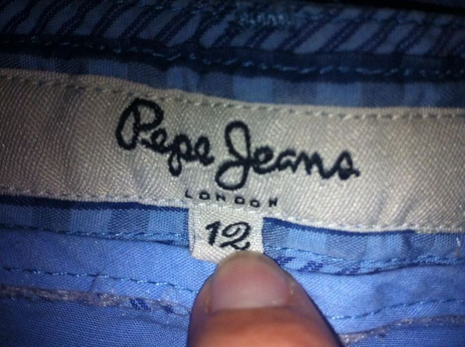 Calcas de crianca para 12 anos da Pepe Jeans.