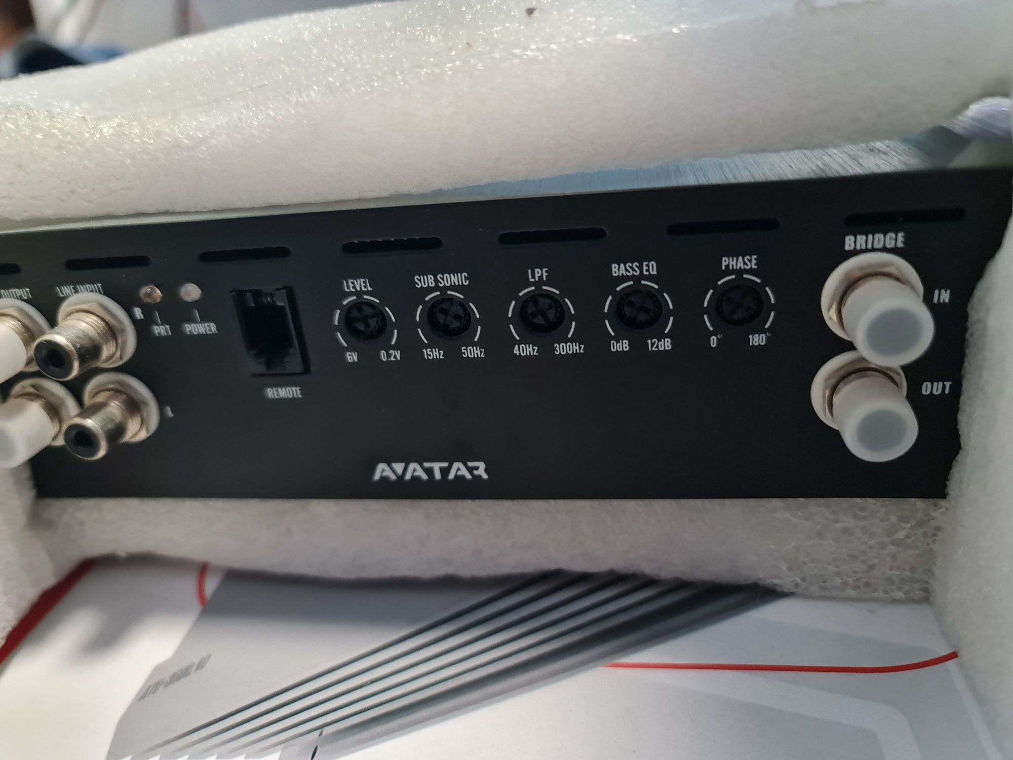 (3500W RMS - 1ohm / jak nowy) Wzmacniacz monoblock Avatar ATU-3500.1D