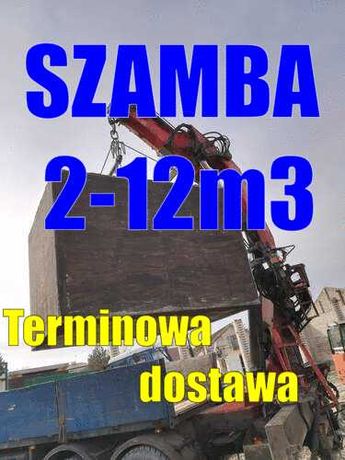 Zbiorniki/szamba betonowe 6m3  Piwnica/ziemianka