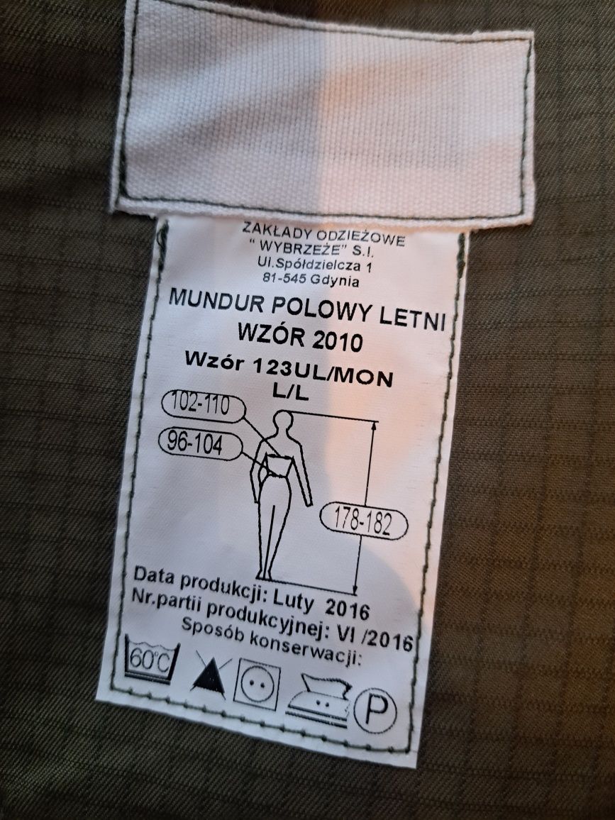 Mundur polowy letni L MON