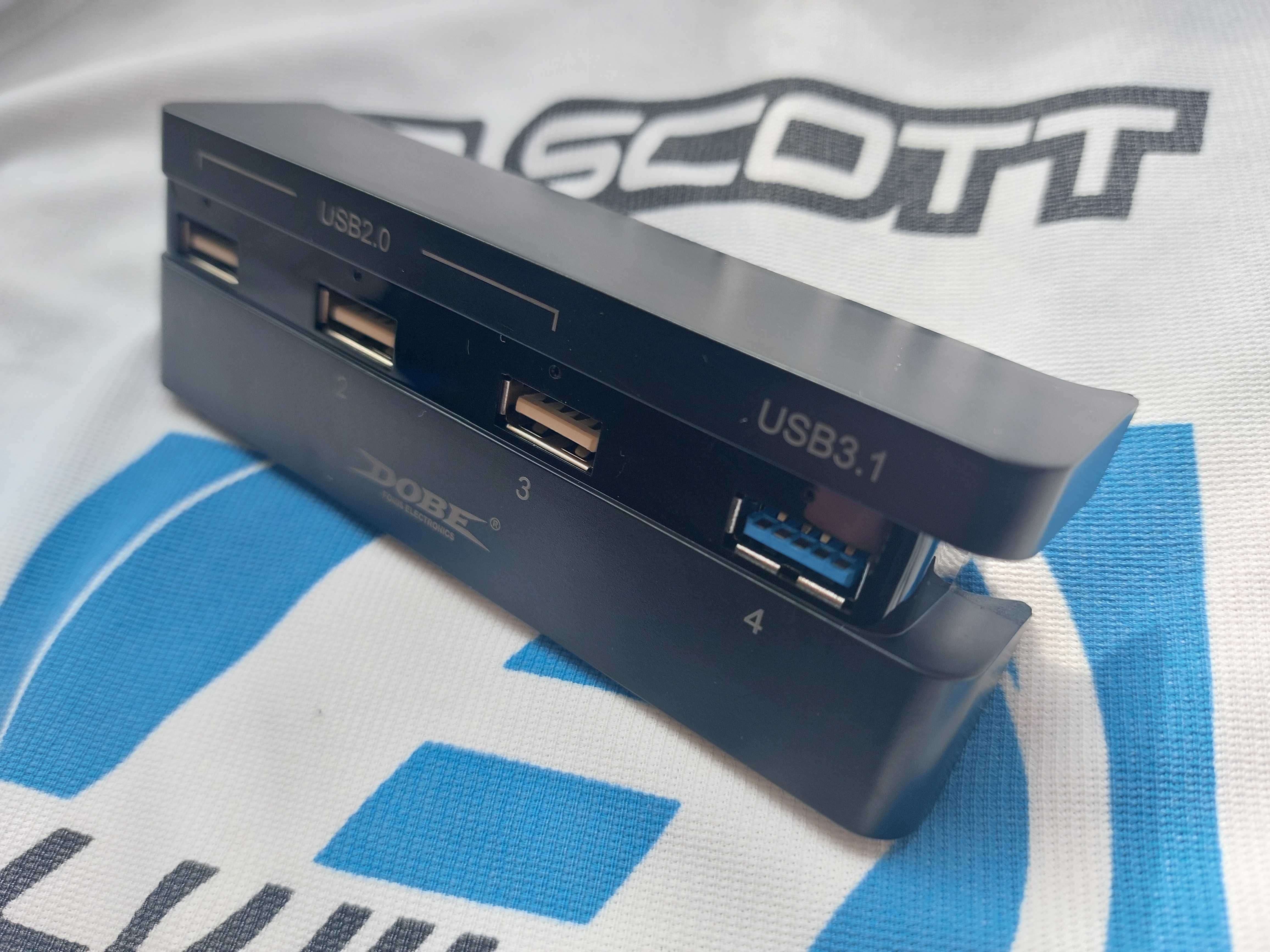 USB хаб на 4  порта док станция  PS4