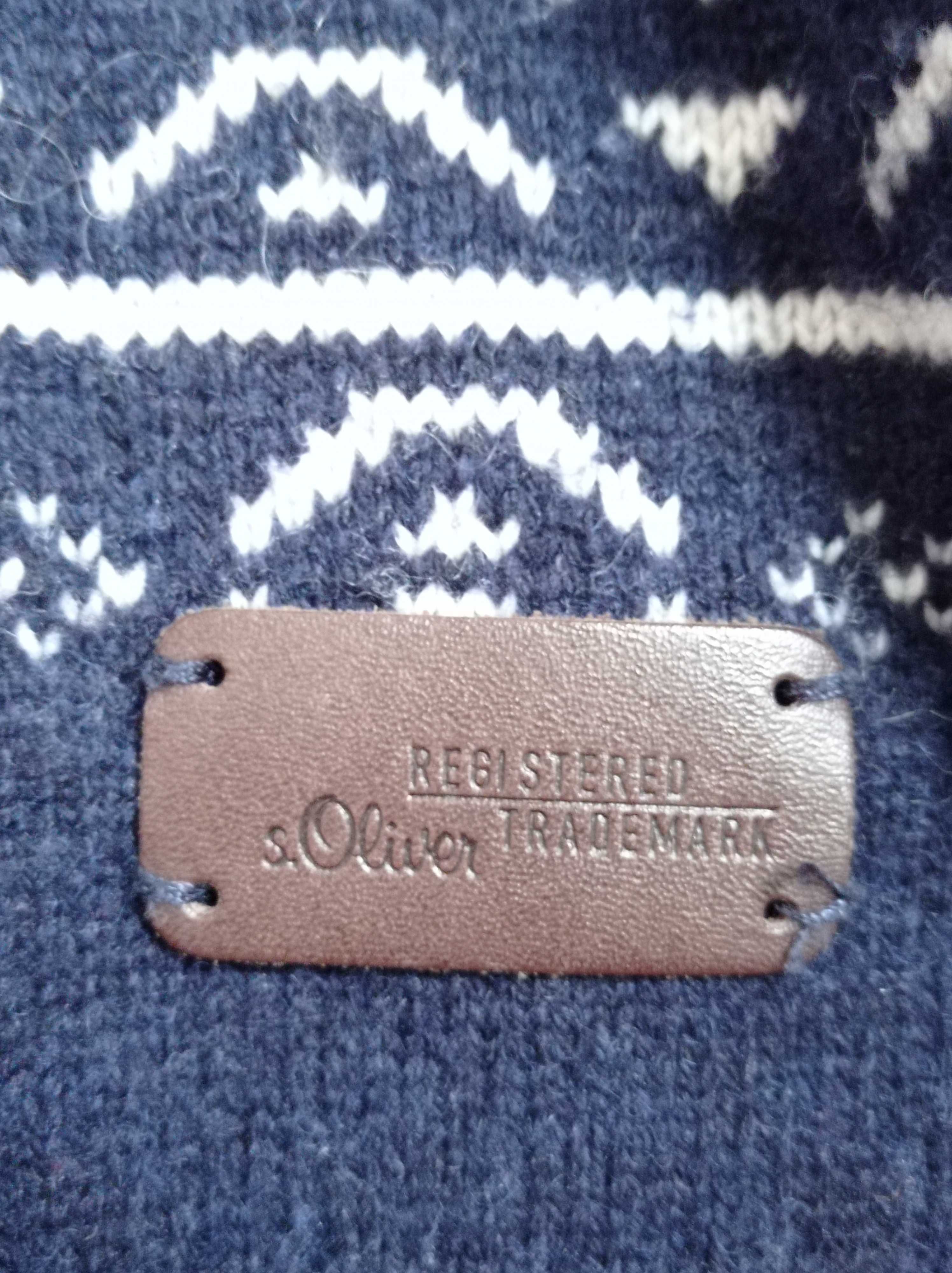 S.Oliver ciepły sweter klasy premium przecena z 399 złotych