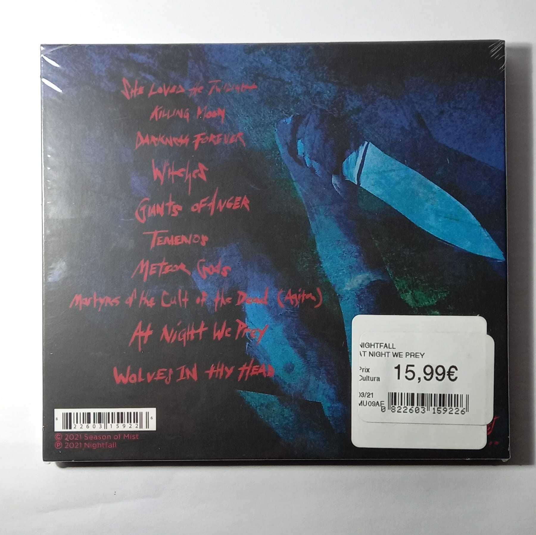 CD - Nightfall "At Night we Pray"