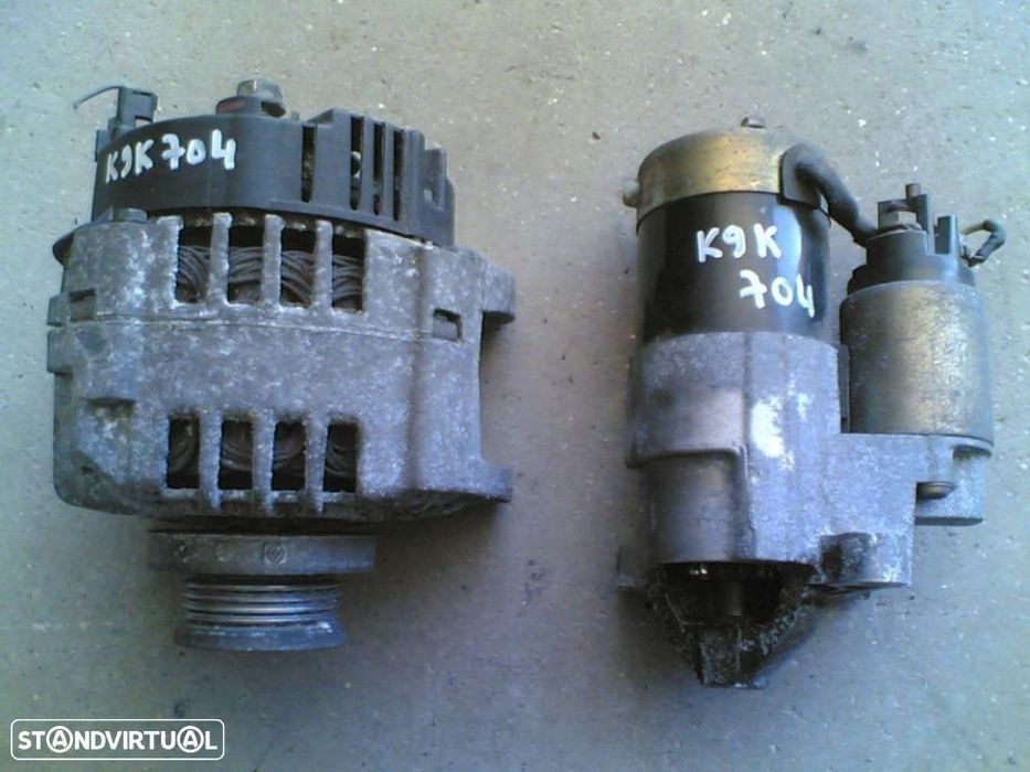alternador e m arranque clio dci