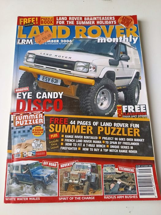Revista land rover 4 por 5 euros