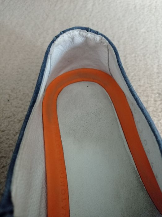 Макасины мужские синие 43 размер.