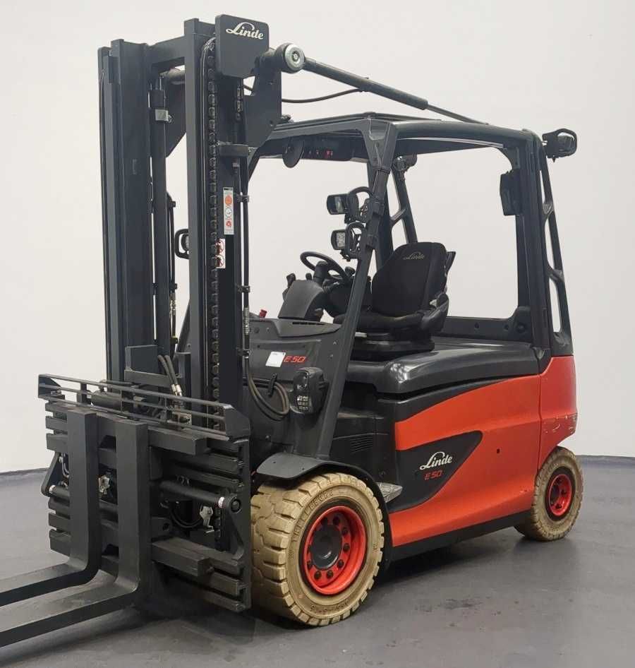 Wózek widłowy elektryczny Linde E50 2021 rok tylko 1337mth