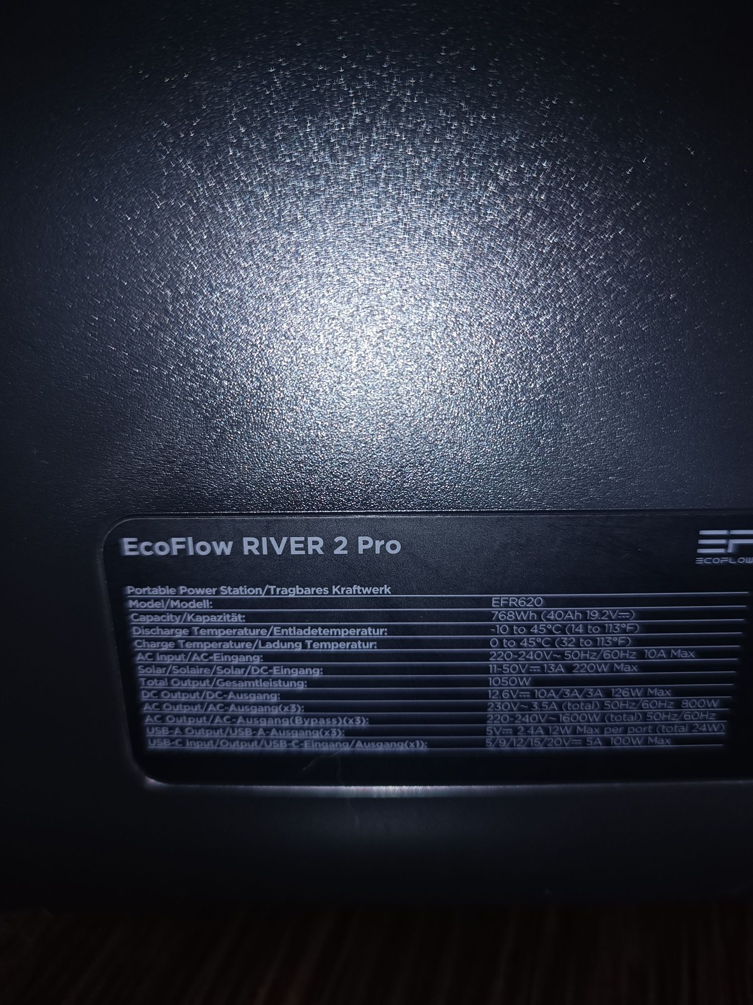 Електростанція для дому EcoFlow River 2 Pro 800 Вт, 768 Вт/год,