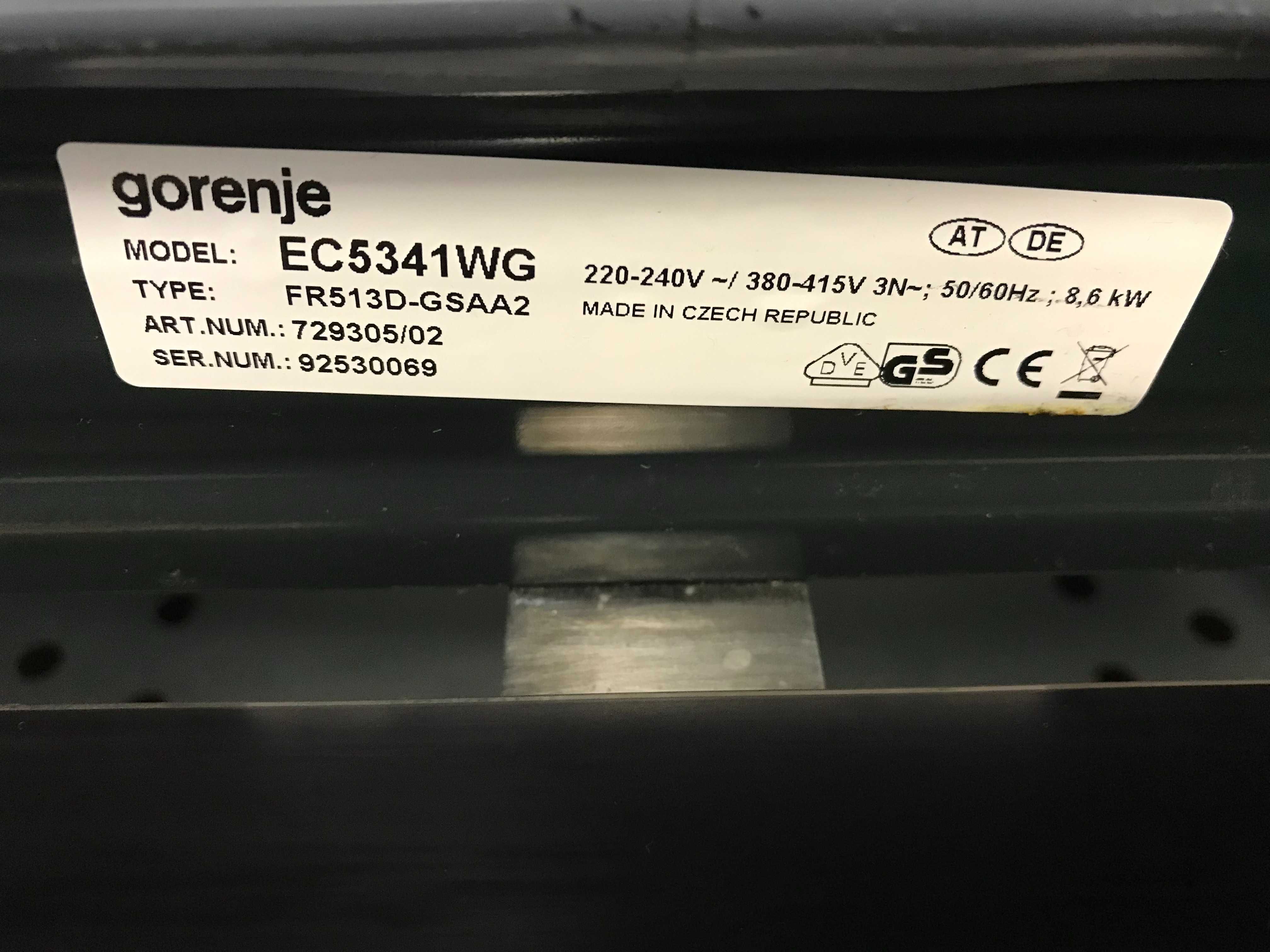 Kuchenka elektryczna GORENJE - EC5141WG