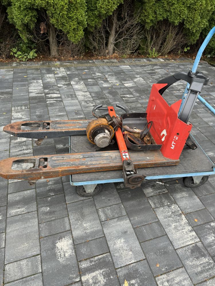 Wózek paletowy elektryczny Linde MT12 części
