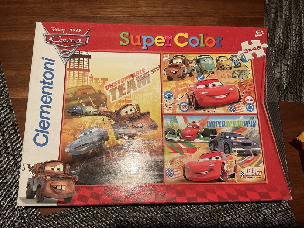 Puzzle cars2 clementoni 3x48