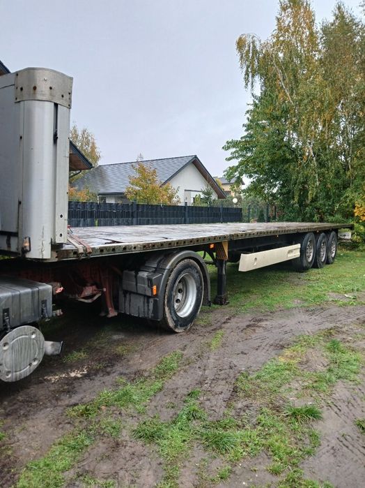 Naczepa platforma wieltom