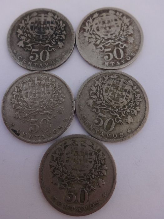 Moedas de Centavos Republica Portuguesa