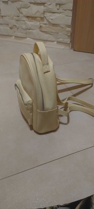 Plecak mały żółty H&M