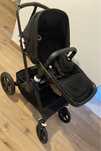 Bugaboo Fox 2 czarny 2w1  , spacerowka , gondola, folia