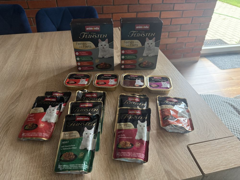Sprzedam karmę bezzbożową dla kota Animonda vom Feinsten