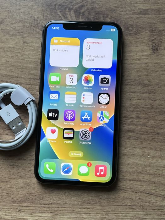 Iphone X 256GB space gray |Bateria 100%| zadbany! Oryginalny!