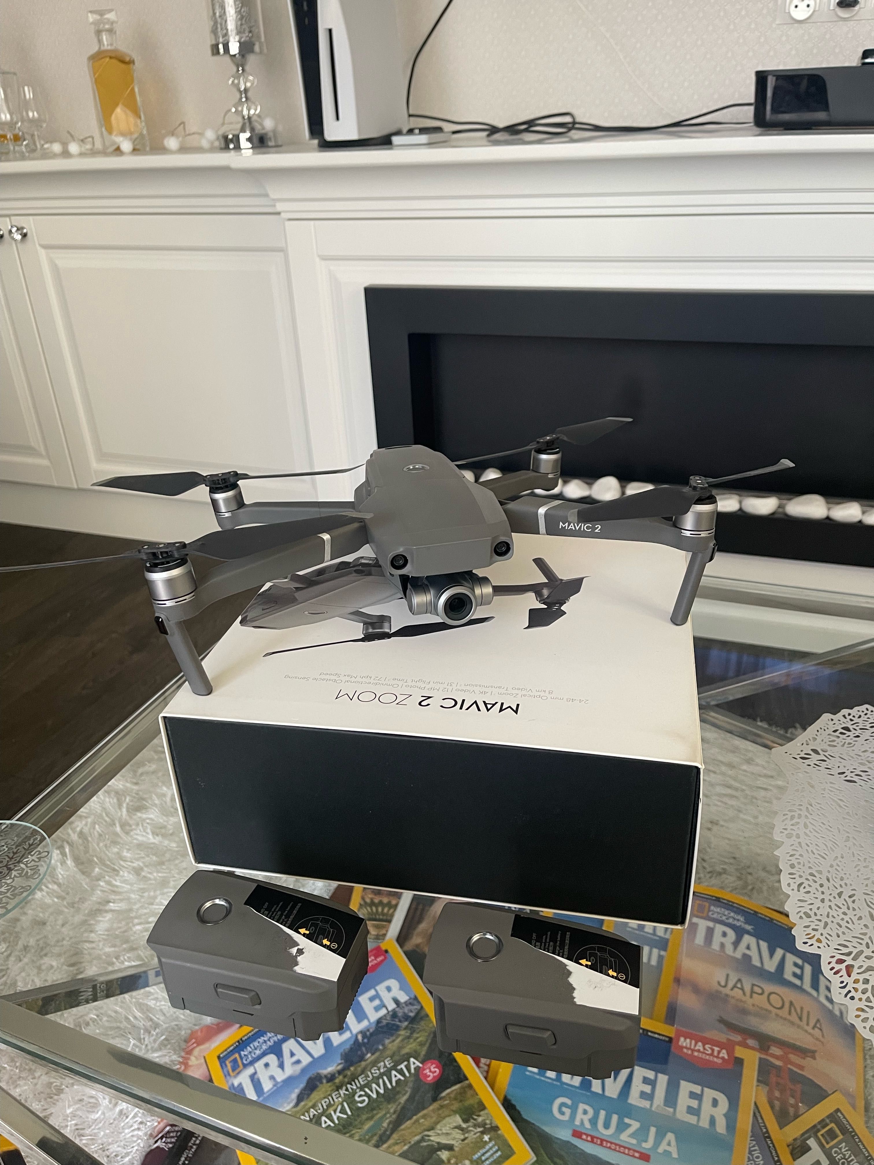 DJI MAVIC 2 ZOOM + Fly More Combo + dodatki