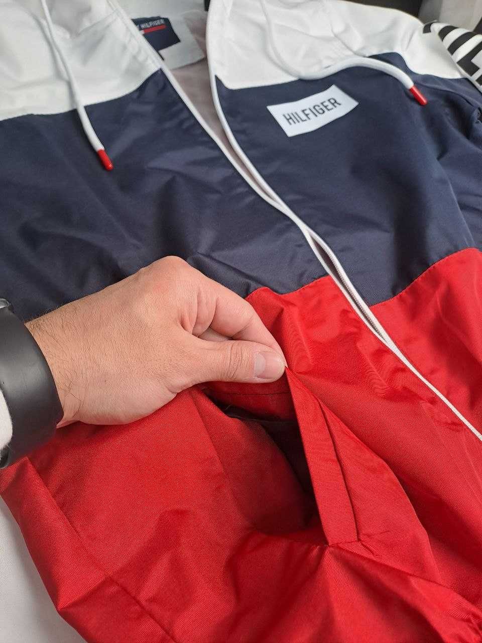 СКИДКА! XL(54) ветровка TOMMY HILFIGER томми хилфигер вітровка томмі
