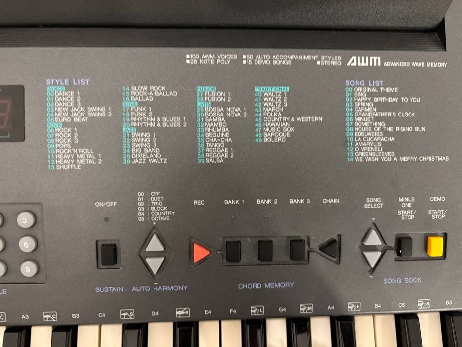 Keyboard Yamaha PSR200