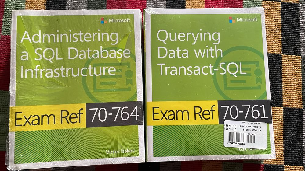 Livros sobre base de dados direcionados para tecnologias Microsoft