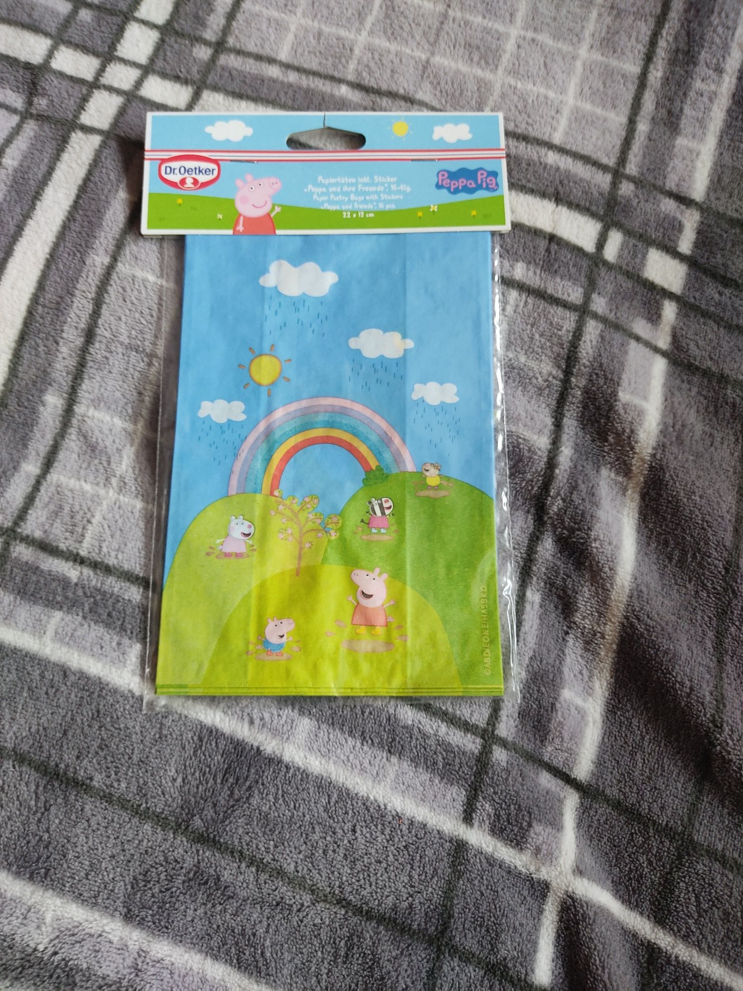 Papierowe torebki świnka peppa
